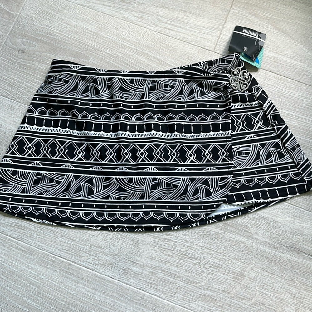Christina High Waist Skirt Swim Bottom size 10